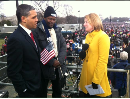 Laura covers President Obama's Inauguration in 2013